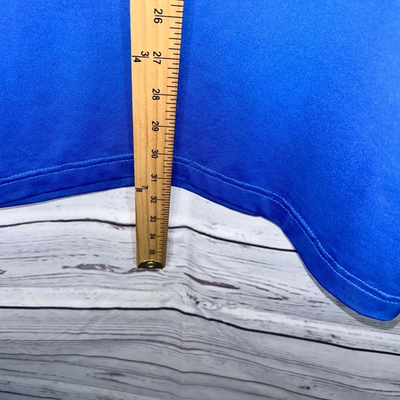 Club 38 Cremieux Performance Blue Polo Shirt Mens XXL Short Sleeve Golf Casualx - Picture 10 of 11